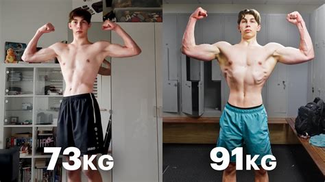 6 month skinny to muscular transformation|My 6 month Transformation from 105 to 140 lbs :。